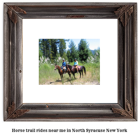 horse trail rides near me in North Syracuse, New York